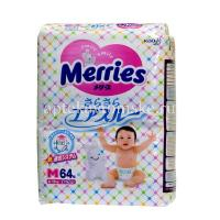 Подгузники MERRIES разм. M (6-11кг) №64 (Kao Corporation/Япония)