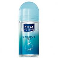 NIVEA DEODORANT Энергия свежести дезодорант д/жен. 50мл (ролик) (Beiersdorf AG/Германия)