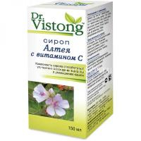 Сироп Dr. VISTONG алтея с витамином С 150мл (ВИС/Россия)