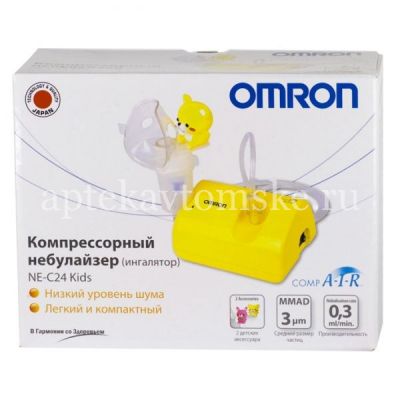 Ингалятор OMRON CompAir NE-C24 компрессорный Kids детский (Omron/Япония)