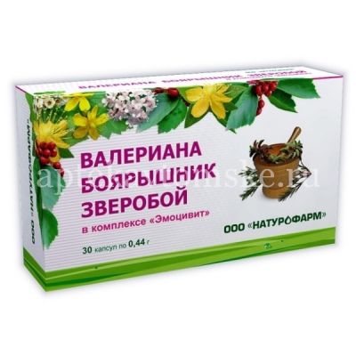 Чай лечебный НАТУРОФАРМ Валериана, боярышник, зверобой пак. №30 (Натурофарм/Россия)