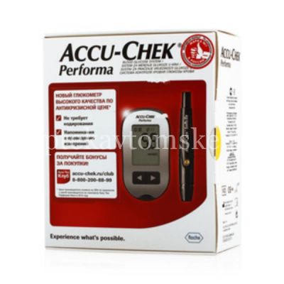 Глюкометр Accu-Chek Performa (комплект) (Roche Diabetes/Германия)