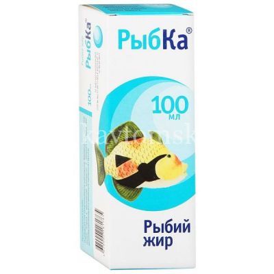 Рыбий жир "Солнат" 100мл (Натуральные масла/Россия)