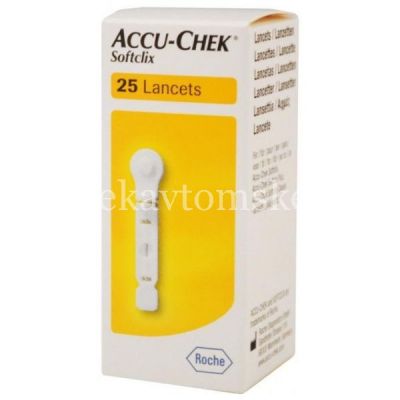 Ланцет ACCU-CHEK Softclix стер. №25 (Roche Diagnostics/Германия)