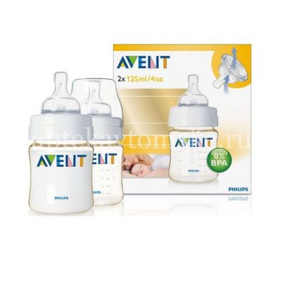 Бутылочка детская AVENT Natural д/кормления 125мл (арт. 86485 SCF690/27) №2 (Philips Consumer Lifestyle B.V./Нидерланды)