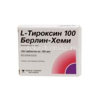 L-тироксин 100 Берлин-Хеми таб. 100мкг №100 (Berlin-Chemie AG/Германия)