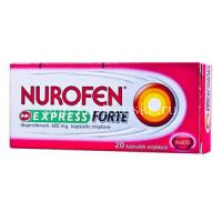 Нурофен Экспресс Форте капс. 400мг №20 (Patheon Softgels/Нидерланды/Reckitt benckiser/Великобритания)