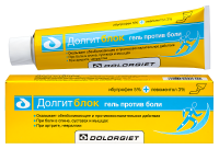 Долгитблок туба(гель д/наружн. прим.) 5% +3% 150г №1 (Dolorgiet/Германия)