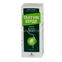 Тантум верде фл.(р-р д/местн. прим.) 150мг/100мл 120мл (Aziende Chimiche Riunite Angelini Francesco/Италия)