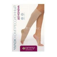Чулки компрес. (гольф) до колена 3-кл. (со швом) компр. разм. 1 (бел ...