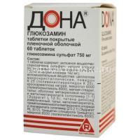 Дона таб. п/пл. об. 750мг №60 (Madaus/Германия)