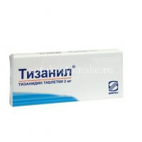 Тизанил таб. 2мг №20 (Simpex Pharma/Индия)