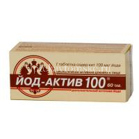 Йод-актив-100 таб. №60 (Диод/Россия)