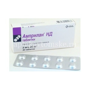Купить амприлан 2.5. Амприлан (нд) 5 мг/25 мг. Амприлан 5 мг таблетка. Рамиприл +гидрохлортиазид 5\12,5 мг. Амприлан нд 5+25.