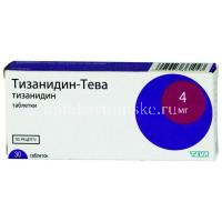 Тизанидин-Тева таб. 4мг №30 (Teva Pharmaceutical Works Private/Венгрия)