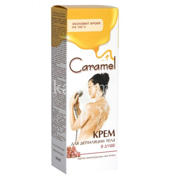 Крем для депиляции тела в душе lady caramel