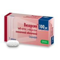 Визарсин таб. пл./об. 100мг №12 (КРКА/Словения)