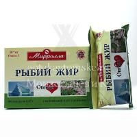 Рыбий жир "Мирролла" валериана и пустырник капс. №100 (Мирролла/Россия)