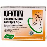 Ци-Клим Витамины д/женщин 45+ таб. №60 (Эвалар/Россия)