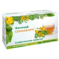 Чай лечебный НАТУРОФАРМ Сеннафарм послабительное пак.-фильтр №20 (Натурофарм/Россия)