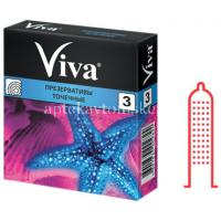 Презерватив VIVA №3 Точечные (Richter Rubber Technology/Малайзия)