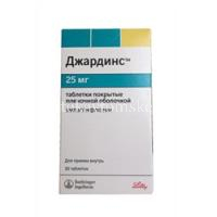Джардинс таб. п/пл.об. 25мг №30 (Boehringer Ingelheim Pharma/Германия)