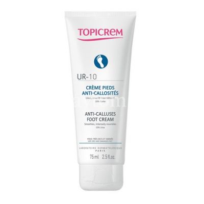 Крем TOPICREM UR-10 от мозолей и натоптышей д/ног 75мл (Laboratoires Nigy/Франция)