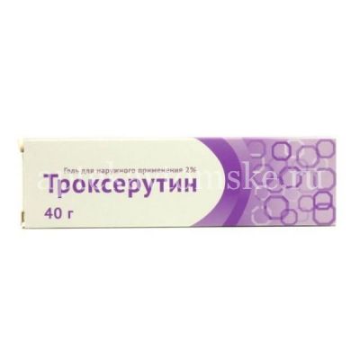 Троксерутин туб.(гель) 2% 40г (Озон/Россия)