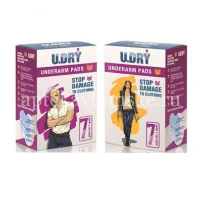 Прокладки гигиенические U DRY от пота разм. L №7 (Grinstead Limited/Великобритания)