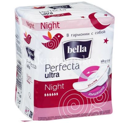 Прокладки гигиенические BELLA PERFECTA Night Ultra №7 (TZMO S.A./Польша)