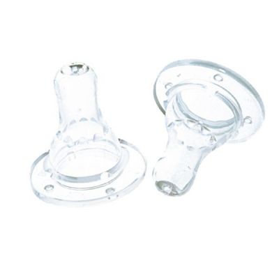 Соска КУРНОСИКИ 12030 силикон. большая с Х-образным отверстием №2 (Мир детства-ПРОМ/Россия)