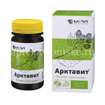 Чайный напиток Арктавит из майского корня лопуха пак. 75мл (Биолит/Россия)