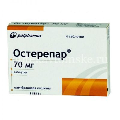 Остерепар таб. 70мг №4 (Польфарма/Польша)