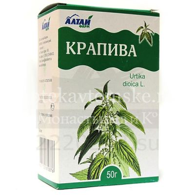 Крапивы листья пак. 50г (Хелми/Россия)