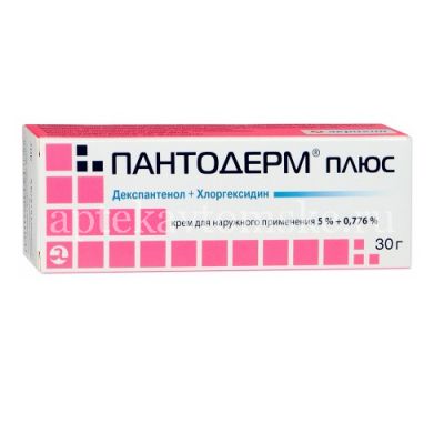 Пантодерм плюс крем д/наружн. прим. 5% + 0,776% 30г (Акрихин/Россия)