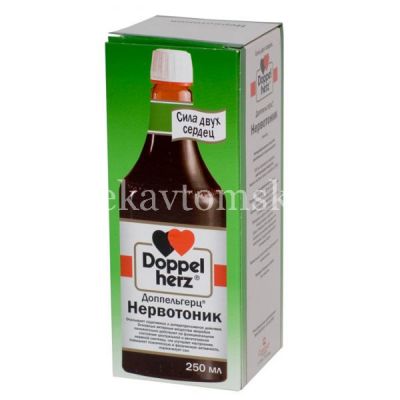 Доппельгерц Нервотоник фл.(эликсир орал.) 250мл (Queisser Pharma/Германия)