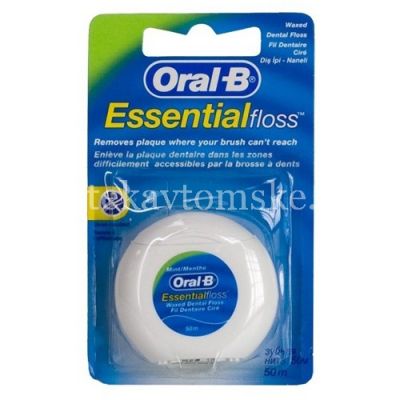 Зубная нить ORAL-B Essential невощ. 50м (Oral-B Lab/Ирландия)
