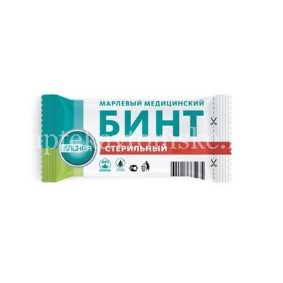 Бинт КЛИНСА марлев. стер. 7м х 14см (Навтекс/Россия)