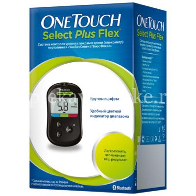 Глюкометр One Touch Select plus Flex (Lifescan/США)